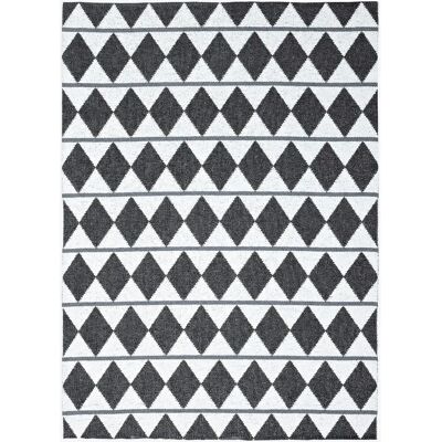 Zigge Måtte 150x200 cm Sort - Genanvendelig, Svensk, Holdbar Zigge Måtte 150x200 cm Sort - Genanvendelig, Svensk, Holdbar