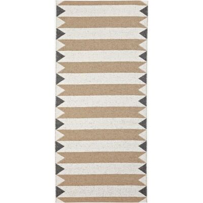 Horredsmattan Peak Beige Plastikmåtte 70x150 - Plastmåtte Horredsmattan Peak Beige Plastikmåtte 70x150 - Plastmåtte
