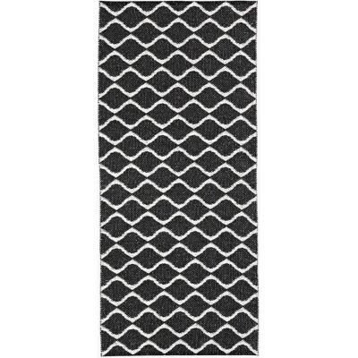 Horredsmattan Wave matte 70 x 250 cm - Svart - Plastmatte Horredsmattan Wave matte 70 x 250 cm - Svart - Plastmatte