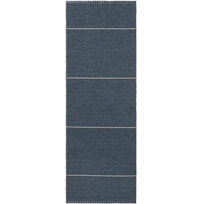 Horredsmattan Cleo - Blå - 70x250cm - Gulvmatte Horredsmattan Cleo - Blå - 70x250cm - Gulvmatte