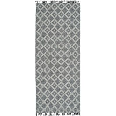 Horredsmattan Noor Grå 80X250 Tæppe - Svensk Design Horredsmattan Noor Grå 80X250 Tæppe - Svensk Design