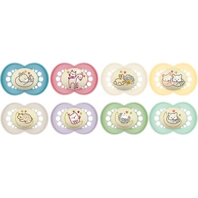 MAM Night Assorterede Farver Sut 2 stk - Nat sut MAM Night Assorterede Farver Sut 2 stk - Nat sut