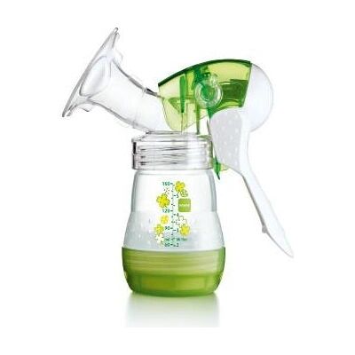 MAM Manuelle Brustpumpe - Ergonomisch, BPA-frei, 160ml MAM Manuelle Brustpumpe - Ergonomisch, BPA-frei, 160ml