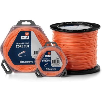 Ligne de fil professionnel Husqvarna CoreCUT pour haies - 4mm x 80m - Publicité Ligne de fil professionnel Husqvarna CoreCUT pour haies - 4mm x 80m - Publicité