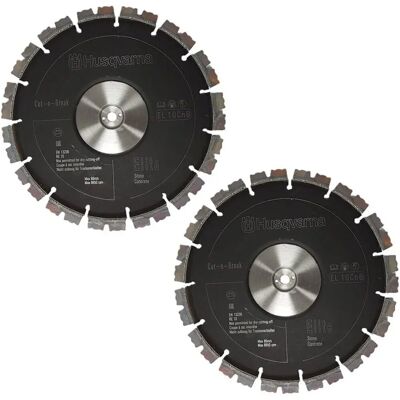 Set di lame diamantate Husqvarna EL10 per Cut-n-Break Set di lame diamantate Husqvarna EL10 per Cut-n-Break