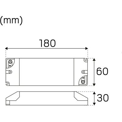 CSDK-SL SLT LED trafo 0-75W / 24V DC - LED Transformator CSDK-SL SLT LED trafo 0-75W / 24V DC - LED Transformator