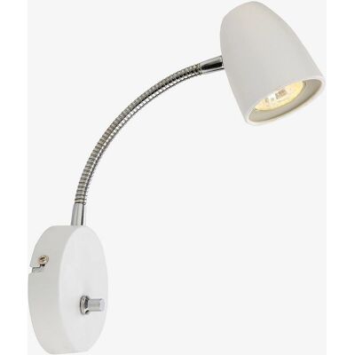 Aneta Lighting Sandnes Hvid Væglampe - Væglampe Aneta Lighting Sandnes Hvid Væglampe - Væglampe