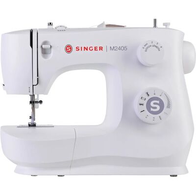 Singer M2405 - Blanc - Machine à coudre - Publicité Singer M2405 - Blanc - Machine à coudre - Publicité