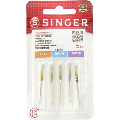 Aiguilles Singer 2045 - Pour Tissus Extensibles Aiguilles Singer 2045 - Pour Tissus Extensibles