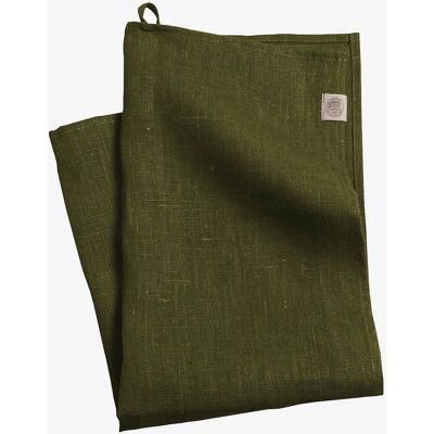 Lovely Linen - Klassisk Lin Towel - Grønn - 50X70cm Lovely Linen - Klassisk Lin Towel - Grønn - 50X70cm