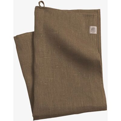 Lovely Linen - Klassisk hørhåndklæde - Brun - 50x70 - Håndklæde Lovely Linen - Klassisk hørhåndklæde - Brun - 50x70 - Håndklæde