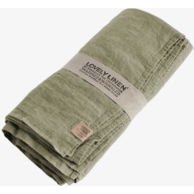 Lovely Linen - Model 145X250 - Grøn - Borddække Lovely Linen - Model 145X250 - Grøn - Borddække