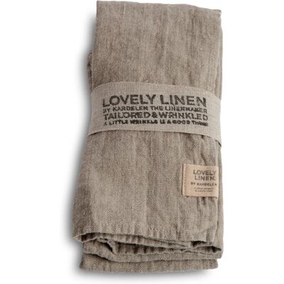 Lovely Linen - Napkin 45x45 - Beige - Napkin Lovely Linen - Napkin 45x45 - Beige - Napkin