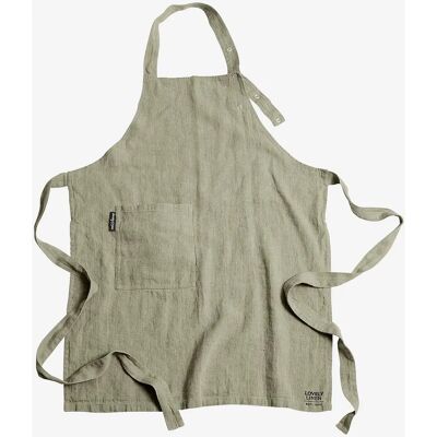 Lovely Linen - Forkle - Forvasket lin - Grønn - Unisex Lovely Linen - Forkle - Forvasket lin - Grønn - Unisex