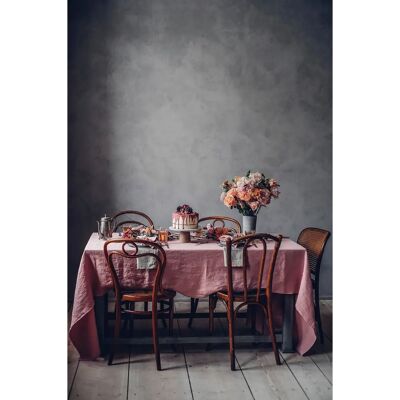 Lovely Linen - Bordduk Rosa - 145X380 Lovely Linen - Bordduk Rosa - 145X380