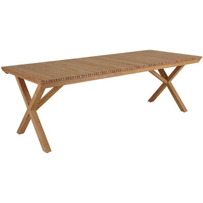 Brafab Julita Teak-Gartentisch - Groß, Skandinavisches Design Brafab Julita Teak-Gartentisch - Groß, Skandinavisches Design
