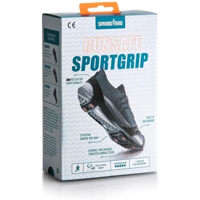 Springyard Runsafe Sportgrip - Isgrepp - Unisex - Svart Springyard Runsafe Sportgrip - Isgrepp - Unisex - Svart