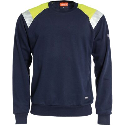 Tranemo Flammehemmende Genser - Gul/Navy - 4XL Tranemo Flammehemmende Genser - Gul/Navy - 4XL