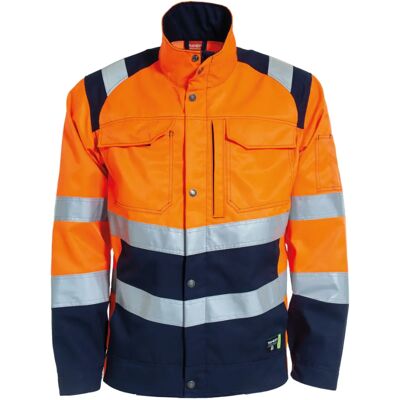 Tranemo Hi-Vis Jakke med fleecefôr - Høy synlighet arbeidsklær Tranemo Hi-Vis Jakke med fleecefôr - Høy synlighet arbeidsklær