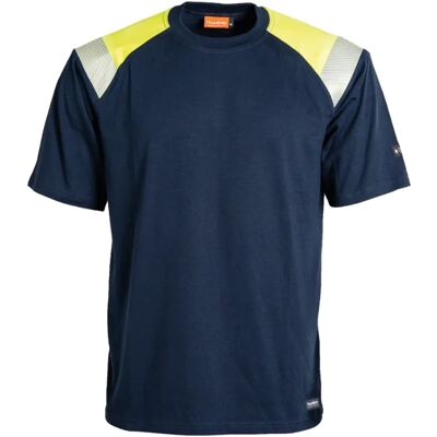 Tranemo Flammehemmende T-skjorte - Gul/Navy - M Tranemo Flammehemmende T-skjorte - Gul/Navy - M
