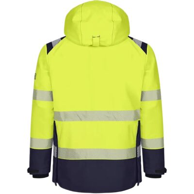 Tranemo Gul/Navy Blå Hi-Vis Vinterjakke - Winter Jacket Tranemo Gul/Navy Blå Hi-Vis Vinterjakke - Winter Jacket