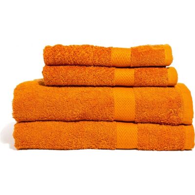 Queen Anne 410001 Oranssi 65x130cm Pyyhe - Kylpytuotteet Queen Anne 410001 Oranssi 65x130cm Pyyhe - Kylpytuotteet