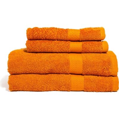 Queen Anne Terry Pyyhe - 420G/m² Oranssi 90x150cm Queen Anne Terry Pyyhe - 420G/m² Oranssi 90x150cm
