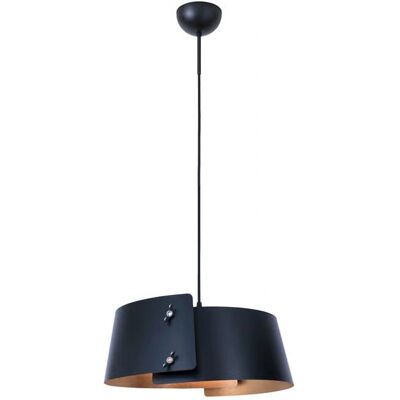 Konsthantverk Glipa Taklampe - Svart/Rå messing Konsthantverk Glipa Taklampe - Svart/Rå messing