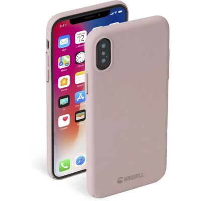 Coque Krusell XS / iPhone X Rose Résistante à la Poussière - Publicité Coque Krusell XS / iPhone X Rose Résistante à la Poussière - Publicité