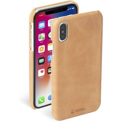 Krusell Sunne Beigepuolustus iPhone XS Max - Puhelimen suojus Krusell Sunne Beigepuolustus iPhone XS Max - Puhelimen suojus