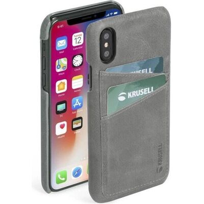 Krusell iPhone XS Max Vintage Grau Smartphone-Hülle Krusell iPhone XS Max Vintage Grau Smartphone-Hülle