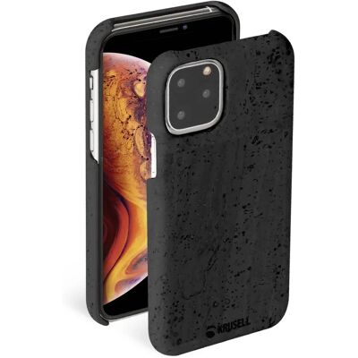 Krusell Birka Handyhülle für iPhone 11 Pro - Umweltfreundlicher Kork, Schwarz Krusell Birka Handyhülle für iPhone 11 Pro - Umweltfreundlicher Kork, Schwarz
