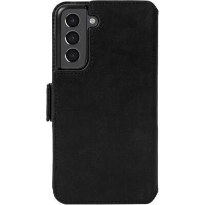 Krusell 62383 Læder Wallet Telefoncover - Sort Krusell 62383 Læder Wallet Telefoncover - Sort