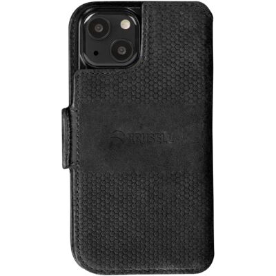 Krusell iPhone Nahkainen Lompakko - Ohut Musta Puhelin Case Krusell iPhone Nahkainen Lompakko - Ohut Musta Puhelin Case