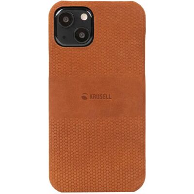 Krusell iPhone 13 Mini Nahkakotelo - Cognac - Puhelimen kotelot Krusell iPhone 13 Mini Nahkakotelo - Cognac - Puhelimen kotelot