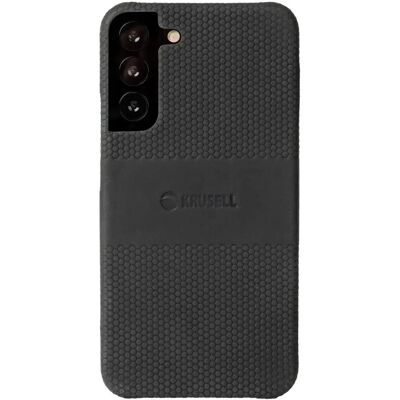 Krusell Samsung Galaxy S22 Nahkakotelo - Musta Krusell Samsung Galaxy S22 Nahkakotelo - Musta