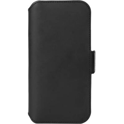 Krusell Nahkainen Lompakkokotelo Samsung Galaxy S22 - Musta Krusell Nahkainen Lompakkokotelo Samsung Galaxy S22 - Musta