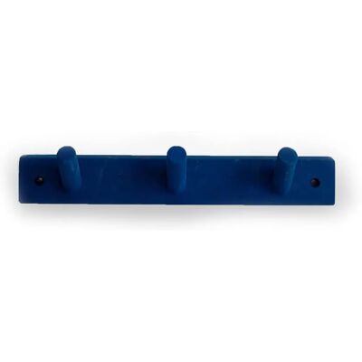 Supporto murale Byon con ganci Else, 3 ganci Blu - Gancio da parete Supporto murale Byon con ganci Else, 3 ganci Blu - Gancio da parete