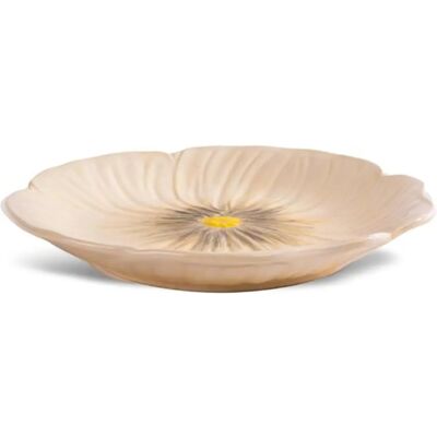 ByOn Poppy Strukturert Motiv Beige Tallerken - Tallerken ByOn Poppy Strukturert Motiv Beige Tallerken - Tallerken
