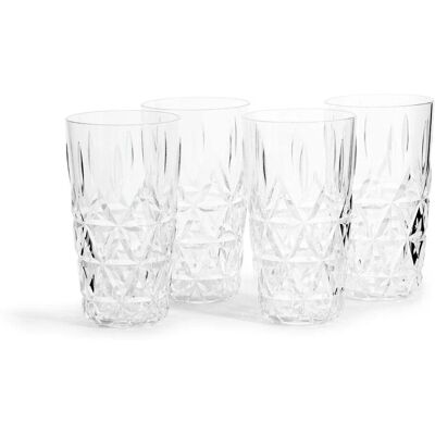 Sagaform 4-Pakming Plastglass for Piknik - Drikkeglass Sagaform 4-Pakming Plastglass for Piknik - Drikkeglass