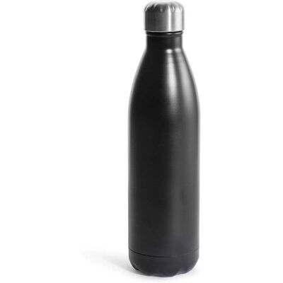Sagaform Stålflaske Varm og Kold - Sort - 750ml Sagaform Stålflaske Varm og Kold - Sort - 750ml