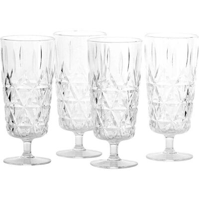 Sagaform Akryl Champagneglass 20cl 4-pak til utendørsbruk Sagaform Akryl Champagneglass 20cl 4-pak til utendørsbruk