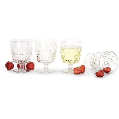 Sagaform 30 cl Uknuselig akryl piknik vin glassett - Vin glass Sagaform 30 cl Uknuselig akryl piknik vin glassett - Vin glass