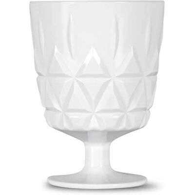 Sagaform Hvit Akryl Piknikglass Sett 4 Sagaform Hvit Akryl Piknikglass Sett 4
