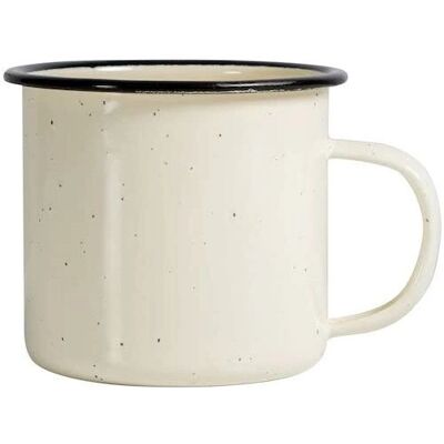 Sagaform Doris Emaljekrus Beige - Tea Mug Set Sagaform Doris Emaljekrus Beige - Tea Mug Set