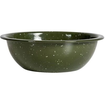 Sagaform Grön Emaljskål 16cm - Utomhus Sagaform Grön Emaljskål 16cm - Utomhus