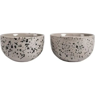 Sagaform - Små Skåle, Diameter 9cm, 2-pakning - Grå Sagaform - Små Skåle, Diameter 9cm, 2-pakning - Grå