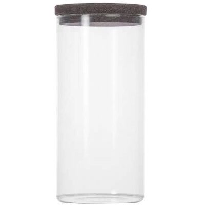 Sagaform Frasco de almacenamiento con tapa de corcho - Frasco de almacenamiento Sagaform Frasco de almacenamiento con tapa de corcho - Frasco de almacenamiento