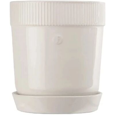 Sagaform Elise Blomkruka - Keramik, Beige, 14cm Diameter Sagaform Elise Blomkruka - Keramik, Beige, 14cm Diameter