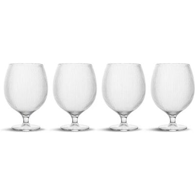 Sagaform Billi Ølglas 4-Stk (6) Klar - Ølglass Sagaform Billi Ølglas 4-Stk (6) Klar - Ølglass